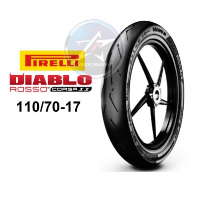 VỎ PIRELLI GAI PIRELLI ROSSO CORSA 2 110/70-17