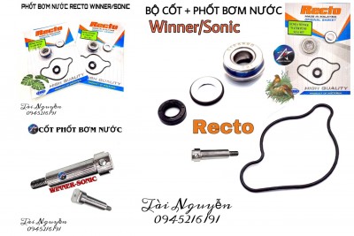 BỘ CỐT VÀ PHỐT BƠM NƯỚC RECTO WINNER/SONIC