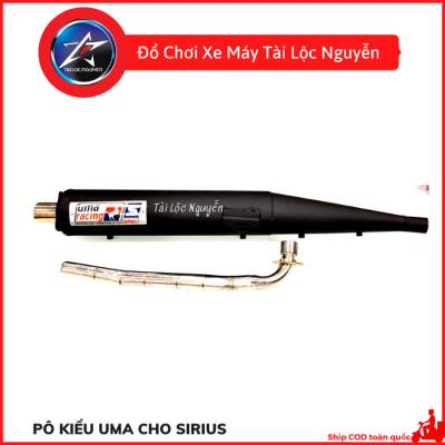 Pô Tăng Kiểu Uma Racing Cho Sirius