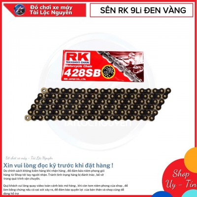 SÊN RK ĐEN VÀNG 428SB 9LI 124M KHÔNG PHỐT CAO SU