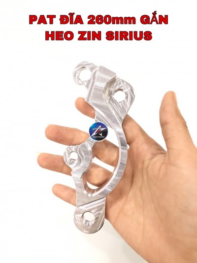 PAT HEO ZIN CHO SIRIUS VÀ SIRIUS FI ĐI ĐĨA 260mm