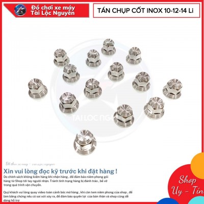 TÁN INOX SALAYA CHỤP CỐT 10-12-14LI ĐẦU VÒNG