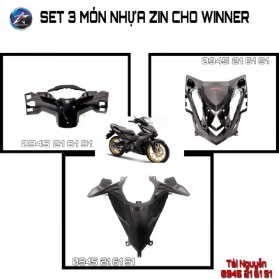 SET 3 MÓN ĐEN CHO WINNER ZIN CHÍNH HÃNG