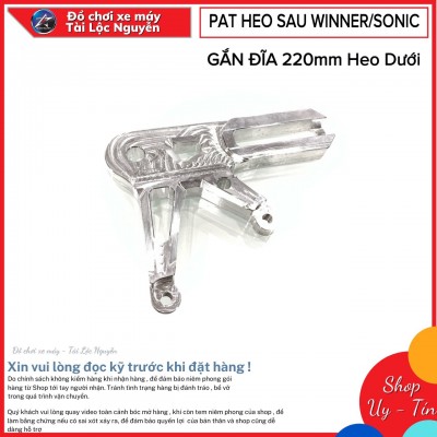 PAT HEO SAU B_REM/NISSIN/ADELIN 2PIS GẮN WINNER/EXCITER 150 NẰM TRÊN HOẶC DƯỚI