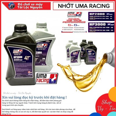 NHỚT UMA RACING HP2000 CHO XE SỐ VÀ XE GA