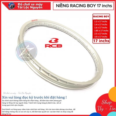 NIỀNG RCB CHÍNH HÃNG MÀU BẠC SIZE 1.2