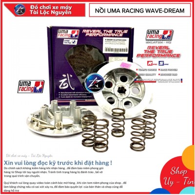 NỒI UMA RACING 5 LÒ XO CHO WAVE DREAM CHÍNH HÃNG