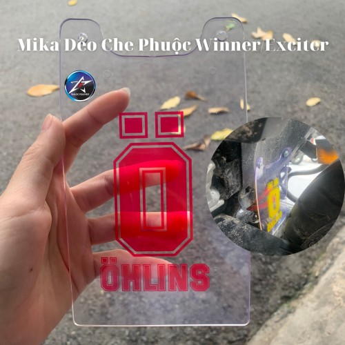 MIKA DẺO CHE PHUỘC TRONG SUỐT CHO XE MÁY