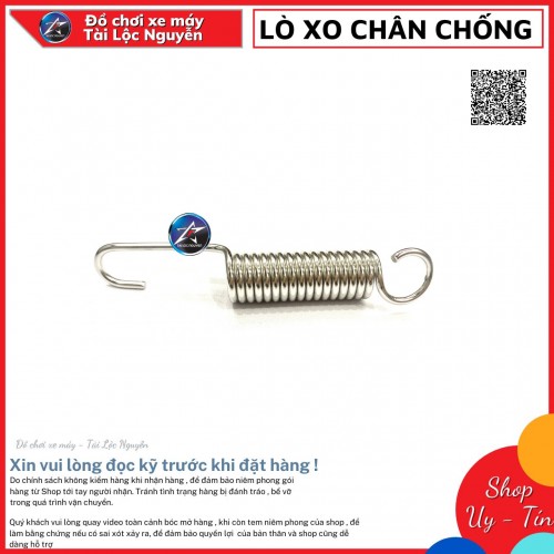 LÒ XO INOX GẮN CHÂN CHỐNG NGHIÊNG XE MÁY