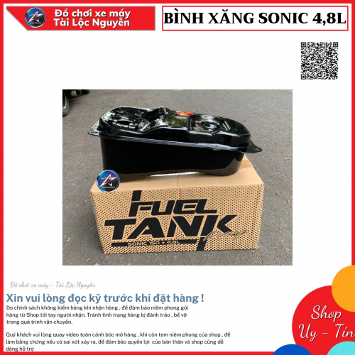 BÌNH XĂNG LỚN HONDA SONIC 4,8 LÍT GẮN NHƯ ZIN