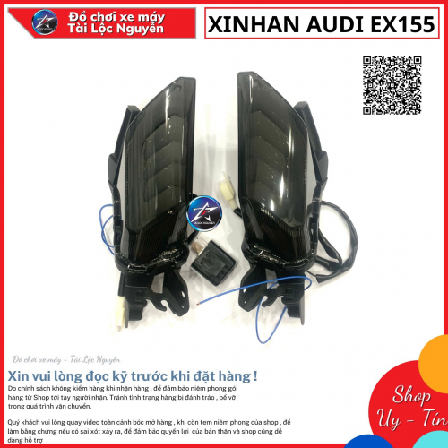 XINHAN TRƯỚC AUDI GẮN CHO XE YAMAHA EX155