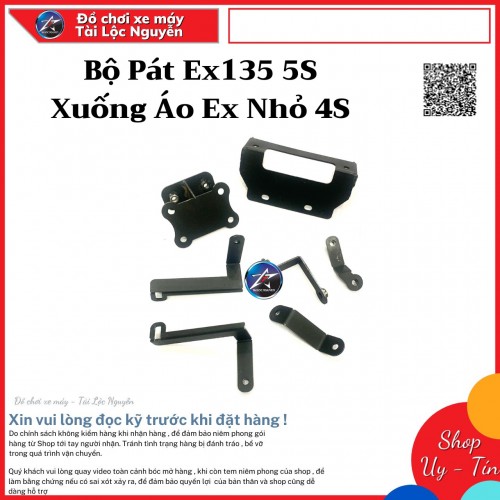 BỘ PAT SẮT EX135 5S XUỐNG ÁO EX NHỎ 4S