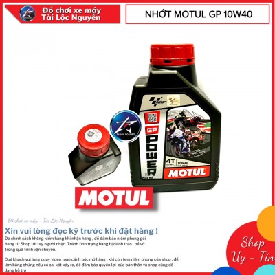 DẦU NHỚT MOTUL GP POWER 10W40 CHÍNH HÃNG