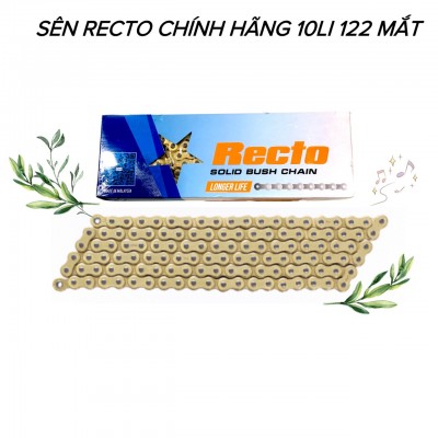 SÊN VÀNG/ĐEN RECTO 122L - 10LI/ 124L - 9LI CHÍNH HÃNG