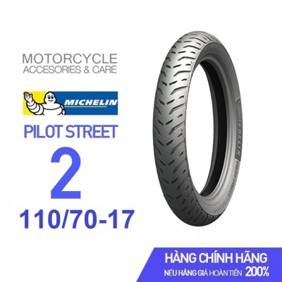 Vỏ Michelin Pilot Street 2 Size 110/70-17