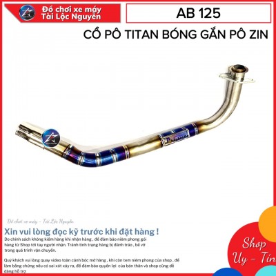 CỔ PÔ TITAN MỜ GẮN PÔ ZIN AB125 - AB150