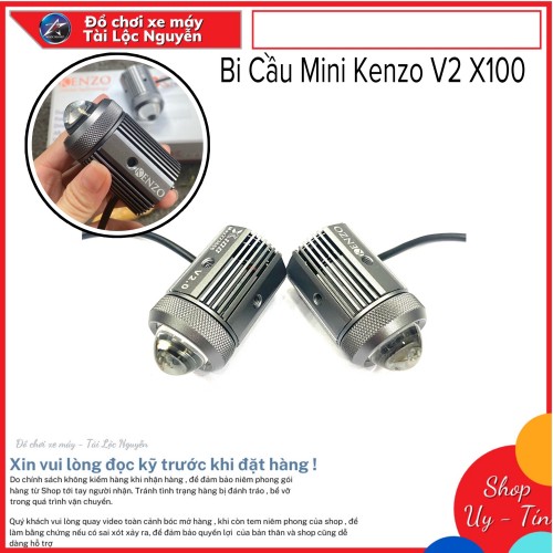 BI CẦU MINI KENZO X100 V2 GẮN XE MÁY
