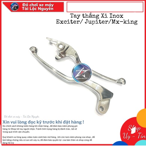 CẶP TAY THẮNG XI INOX CHO CÁC DÒNG XE EXCITER/MX-KING