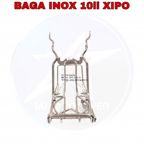 BAGA INOX 10LI DÀNH CHO XE XIPO
