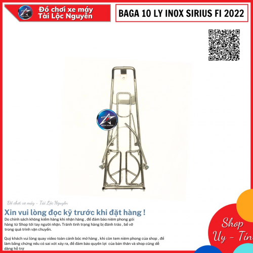 BAGA 10 LY INOX SIRIUS FI 2022