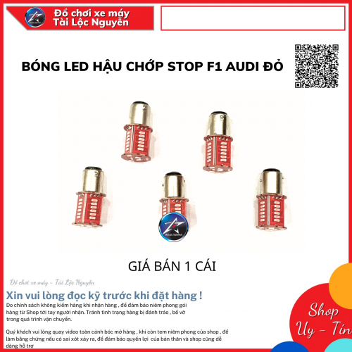 BÓNG LED HẬU CHỚP STOP F1 AUDI ĐỎ - GIÁ BÁN 1 CÁI