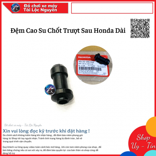 ĐỆM CAO SU CHỐT TRƯỢT SAU HONDA DÀI