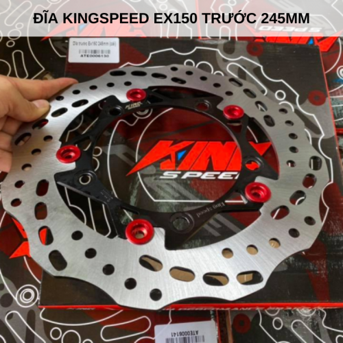 ĐĨA KINGSPEED EXCITER 150 TRƯỚC 245MM - SAU 200MM