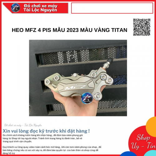 HEO MFZ 4 PIS MẪU 2023 MÀU VÀNG TITAN CHÍNH HÃNG