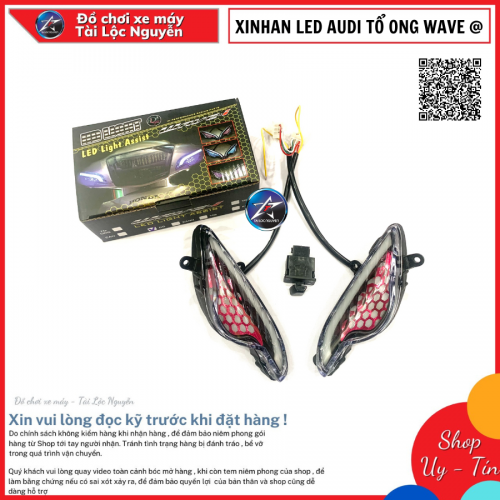 ĐÈN XINHAN LED AUDI TỔ ONG WAVE @