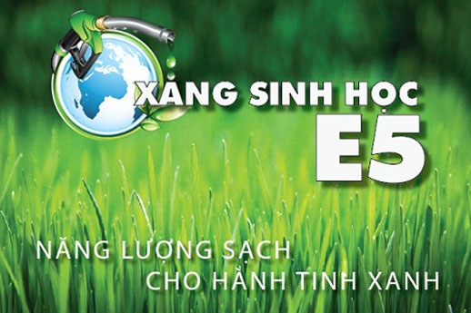 Sử dụng xăng sinh học E5