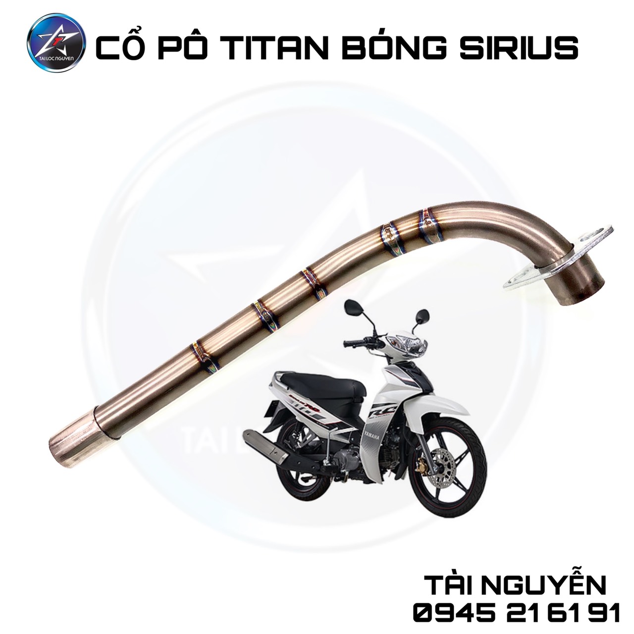 CỔ PÔ TITAN GẮN PÔ ZIN CÁC DÒNG XE EXCITER 150/SONIC/WINNER/WINNER X ...